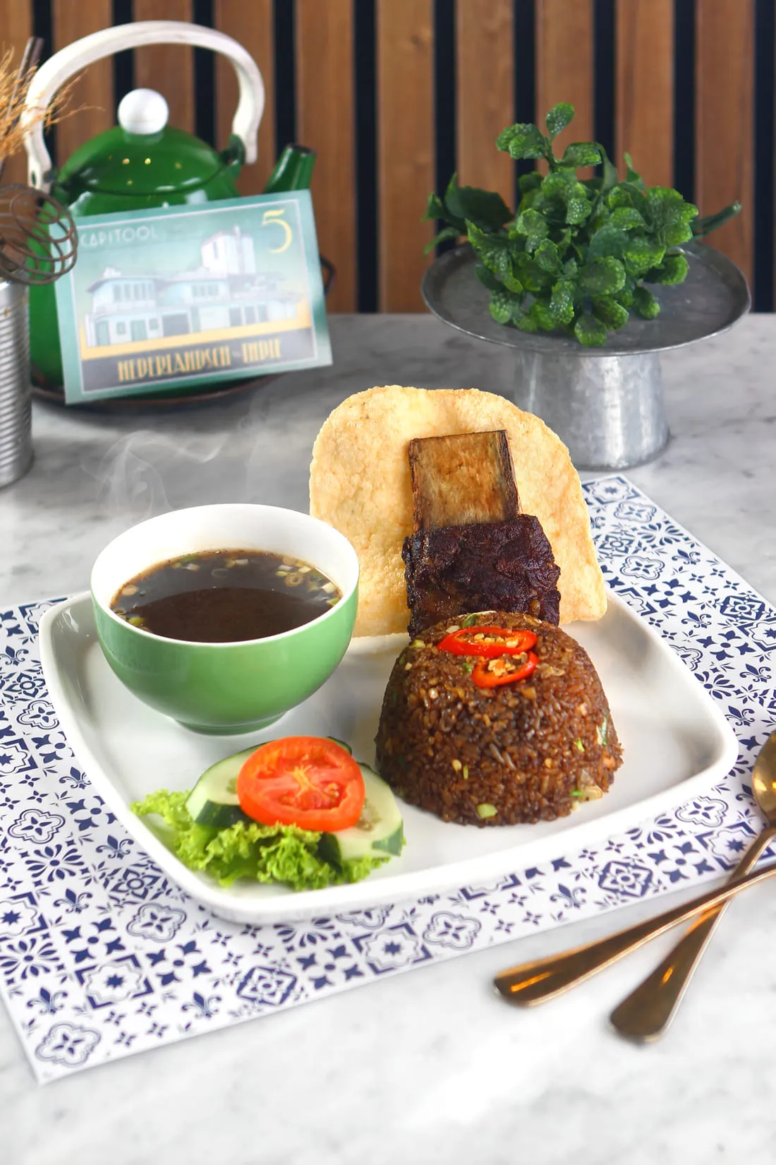Nasi Goreng Rawon Iga